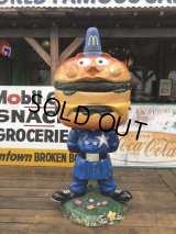 Vintage Mcdonald's Playland Officer Big Mac Police Statue (B465）