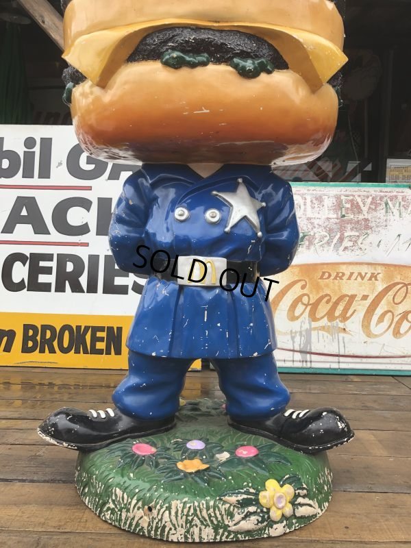 画像6: Vintage Mcdonald's Playland Officer Big Mac Police Statue (B465)