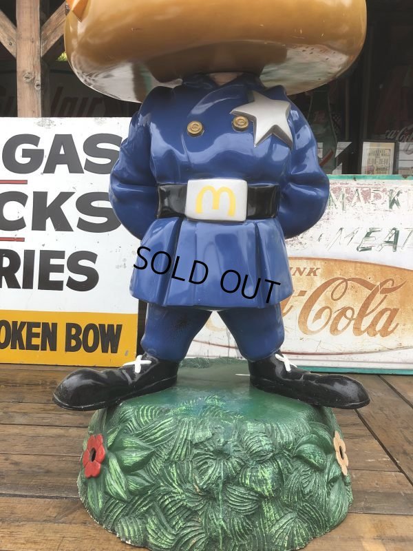 画像7: Vintage Mcdonald's Playland Officer Big Mac Police Statue (B466)