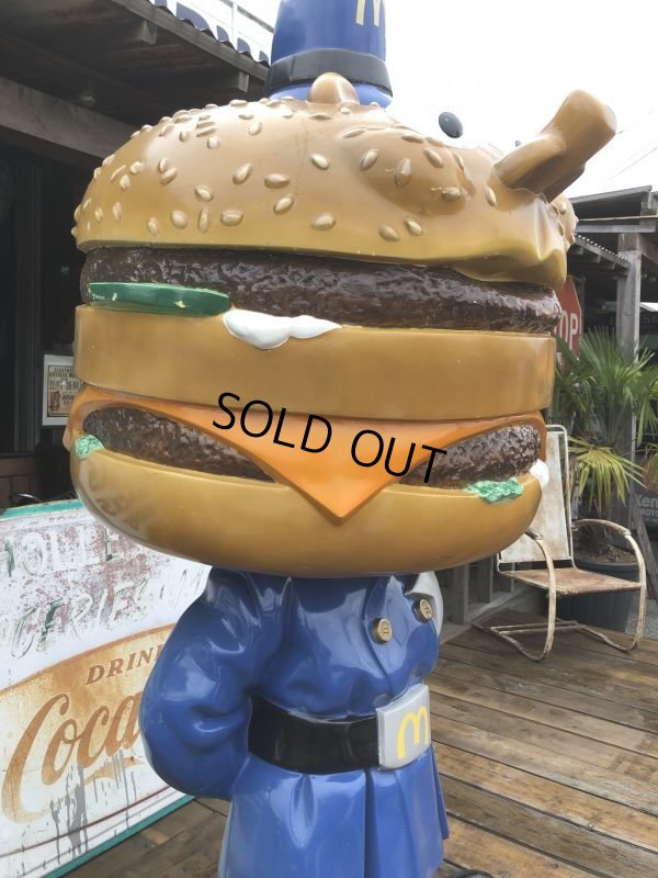 画像5: Vintage Mcdonald's Playland Officer Big Mac Police Statue (B466)