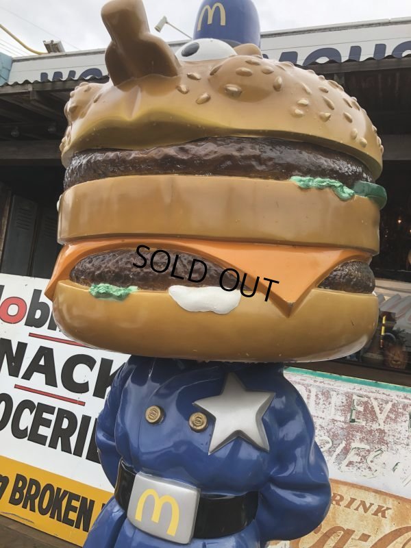 画像6: Vintage Mcdonald's Playland Officer Big Mac Police Statue (B466)