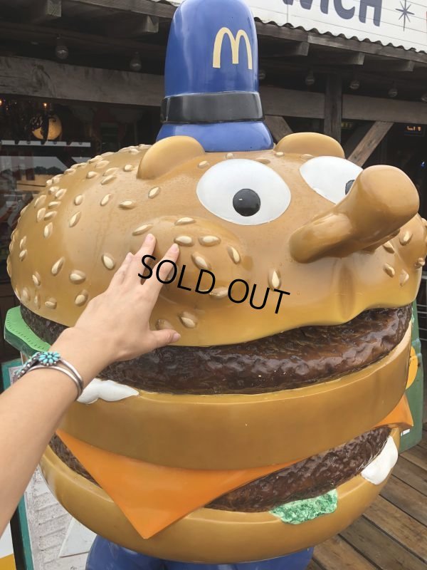 画像10: Vintage Mcdonald's Playland Officer Big Mac Police Statue (B466)