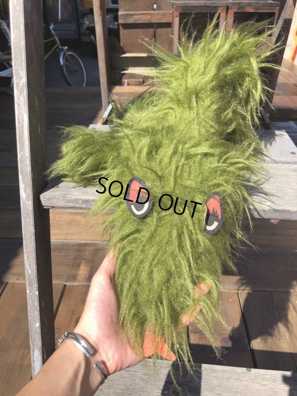 画像3: 60s Vintage 60s Psychedelic Hippie Green Snake Carnival Prize Plush (B467）