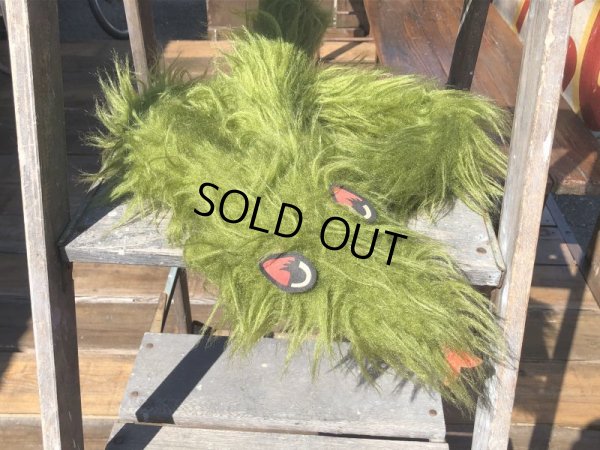 画像6: 60s Vintage 60s Psychedelic Hippie Green Snake Carnival Prize Plush (B467）