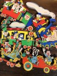 画像8: Vintage Dolly Toy Pin Ups Wall Decor Casey Jr. Circus Train Complete Set (B484)