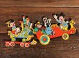 画像5: Vintage Dolly Toy Pin Ups Wall Decor Casey Jr. Circus Train Complete Set (B484)