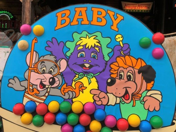 画像4: 【店舗引き取り限定】 90s ShowBiz Pizza Place BABY BALL BATH GAME Original Store Display (B486)