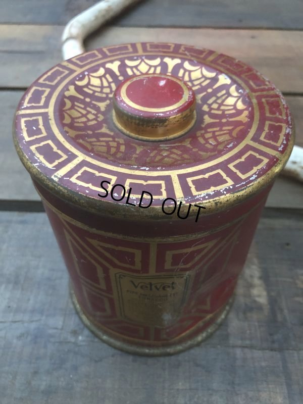 画像9: Vintage Cigarette Tabacco Can Velvet (B485)