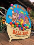 画像6: 【店舗引き取り限定】 90s ShowBiz Pizza Place BABY BALL BATH GAME Original Store Display (B486）