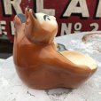 画像6: 1950s  Fine Ent Inc. U.S.A Chipmunk Pottery Dresser Caddy (B487)