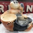 画像8: 1950s  Fine Ent Inc. U.S.A Chipmunk Pottery Dresser Caddy (B487)