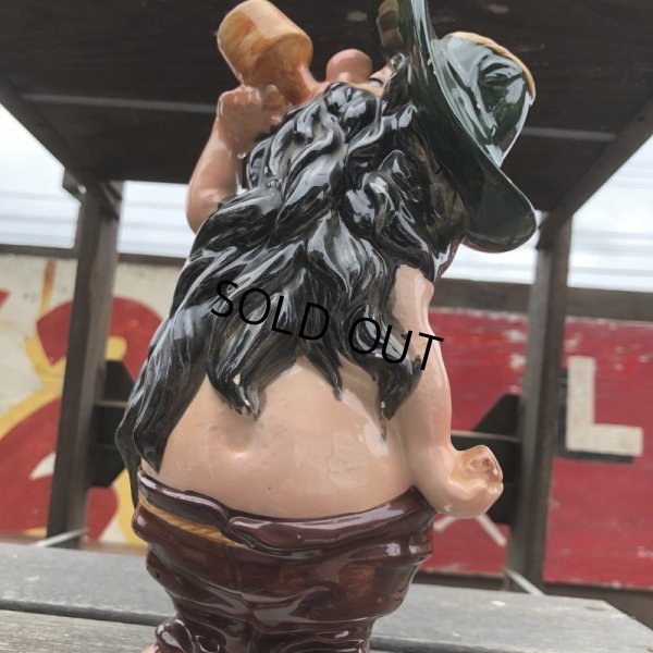 画像8: Vintage Hillbilly Ceramic Decanter (B490)  