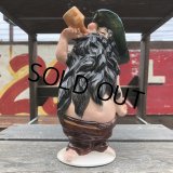 Vintage Hillbilly Ceramic Decanter (B490)  