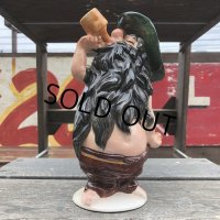 Vintage Hillbilly Ceramic Decanter (B490)  