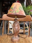 画像2: Vintage 50s Disney DAVY CROCKETT Lamp (B493) (2)