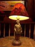 画像1: Vintage 50s Disney DAVY CROCKETT Lamp (B493) (1)