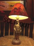 Vintage 50s Disney DAVY CROCKETT Lamp (B493)