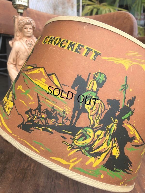 画像10: Vintage 50s Disney DAVY CROCKETT Lamp (B492)