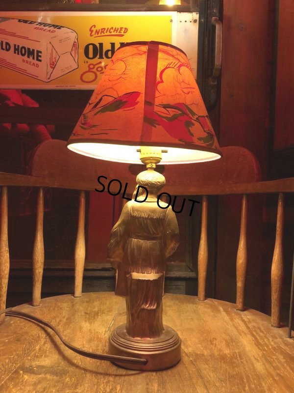 画像18: Vintage 50s Disney DAVY CROCKETT Lamp (B493)