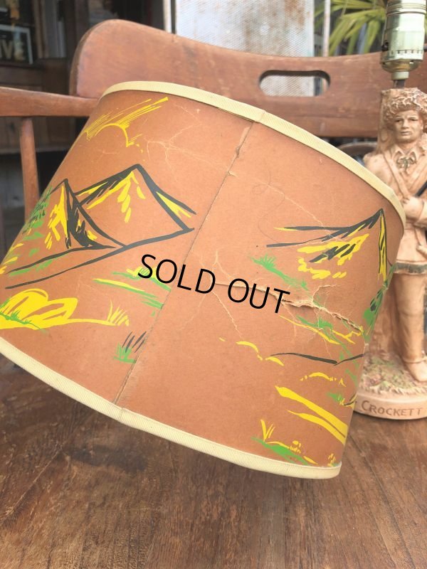 画像11: Vintage 50s Disney DAVY CROCKETT Lamp (B492)