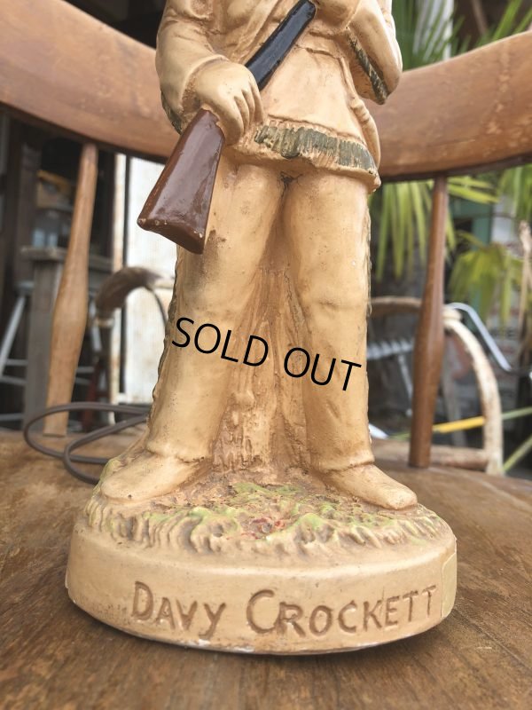 画像6: Vintage 50s Disney DAVY CROCKETT Lamp (B492)