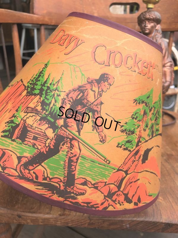 画像10: Vintage 50s Disney DAVY CROCKETT Lamp (B493)