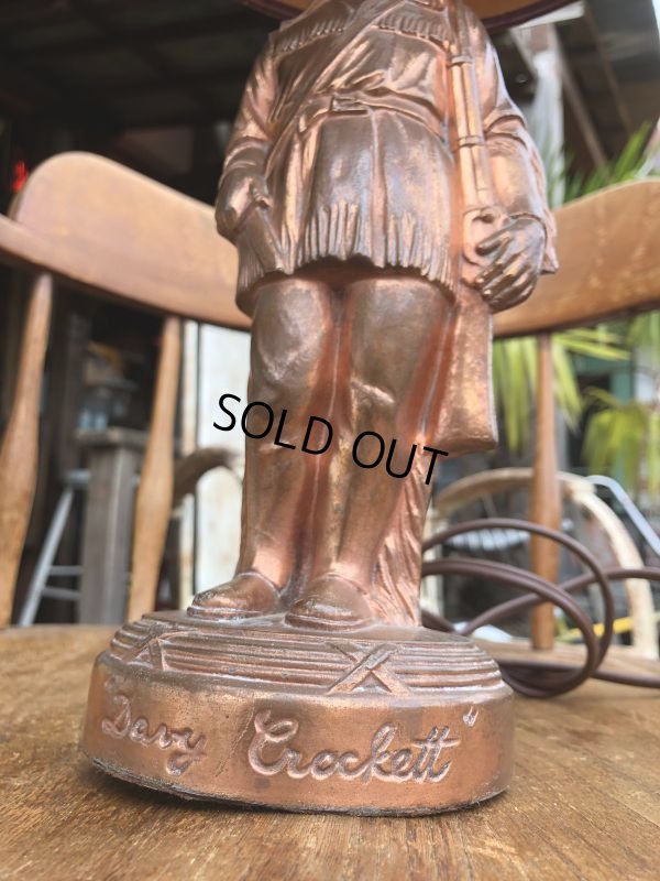 画像8: Vintage 50s Disney DAVY CROCKETT Lamp (B493)
