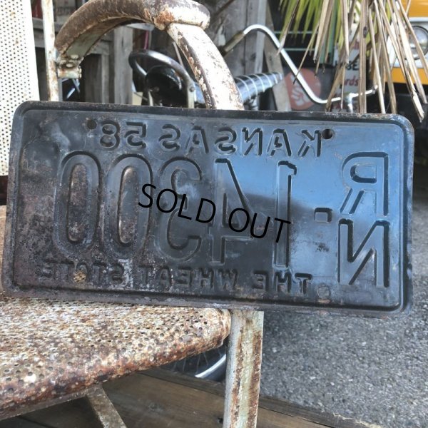 画像2: 50s Vintage License Plates RN 14300 (B531) 