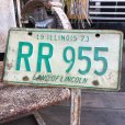 画像1: 70s Vintage License Plates RR 955 (B512)  (1)