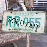 70s Vintage License Plates RR 955 (B512) 