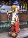 画像2: Vintage Two Face Circuc Hobo Clown Ceramic Bank (B533) (2)