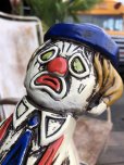 画像9: Vintage Two Face Circuc Hobo Clown Ceramic Bank (B533)