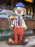 画像4: Vintage Two Face Circuc Hobo Clown Ceramic Bank (B533)