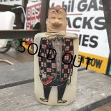 50s Vintage HIP-NIP Flask Bottle (B493)