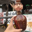 画像10: Vintage Hobo Drunken Man Decanter Bottle (B492)