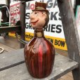 画像4: Vintage Hobo Drunken Man Decanter Bottle (B492)