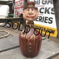 Vintage Hobo Drunken Man Decanter Bottle (B492)