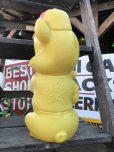 画像3: 60s Vintage Pig Baseball Player Plastic Blow Mold Bank (B494)