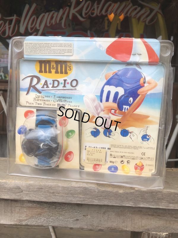 画像5: Vintage M&M's Dispenser 6RADIO Blue (B506) 