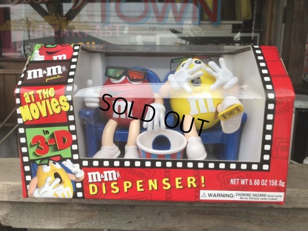 画像1: Vintage M&M's Dispenser aT THe MOVIes In 3-D (B505) 