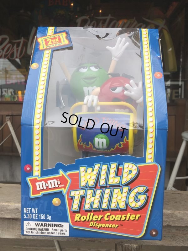 画像1: Vintage M&M's Dispenser Wild Thing Roller Coaster (B503) 