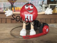 Vintage M&M's Dispenser RADIO Red (B507) 