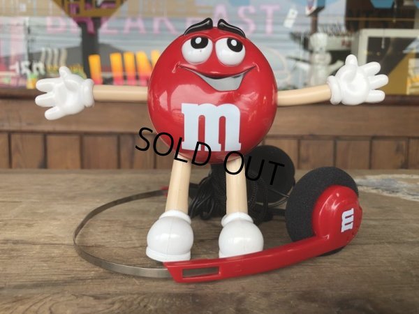 画像1: Vintage M&M's Dispenser RADIO Red (B507) 