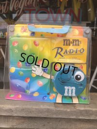 Vintage M&M's Dispenser 6RADIO Blue (B506) 