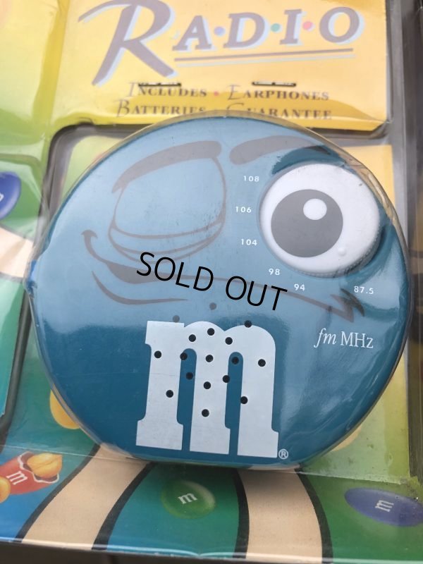 画像4: Vintage M&M's Dispenser 6RADIO Blue (B506) 