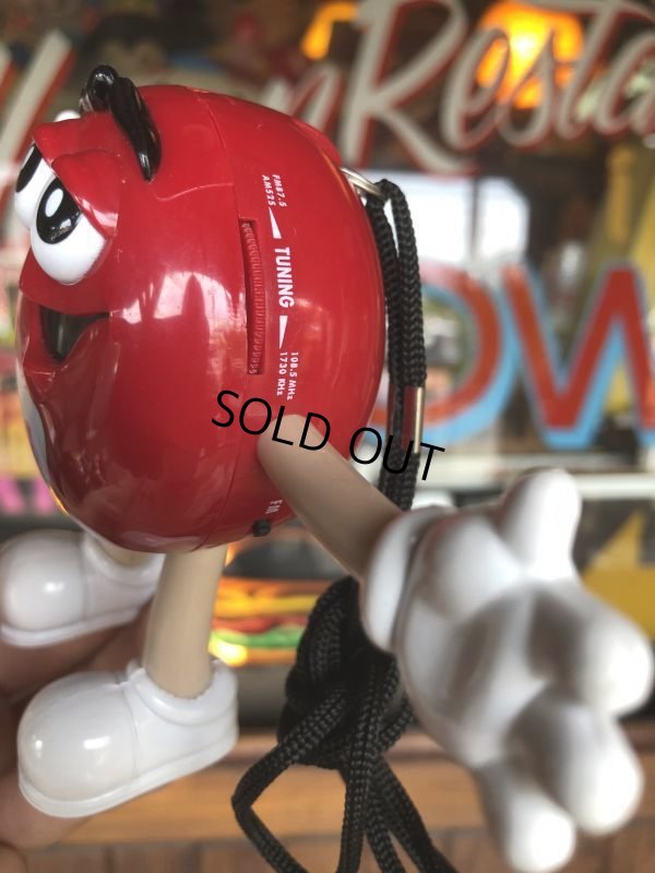 画像4: Vintage M&M's Dispenser RADIO Red (B507) 