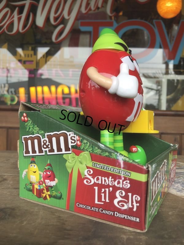 画像2: Vintage M&M's Dispenser Santa's Lil' Elf (B501) 