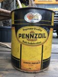 画像1: Vintage  Pennzoil Motor Gas Oil 5 Gallon Can (B517)   (1)