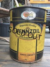 Vintage  Pennzoil Motor Gas Oil 5 Gallon Can (B517)  