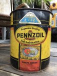 画像4: Vintage  Pennzoil Motor Gas Oil 5 Gallon Can (B517)  